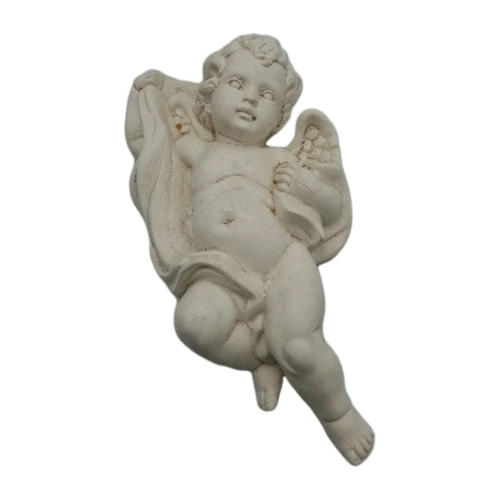 Vintage Lot Of 3 Wall Hanging Cherubs